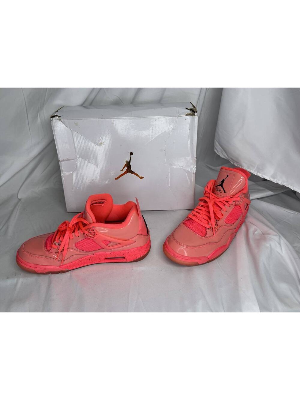 Air Jordan 4 Retro NRG 'Hot Punch' US Women's Size 9 SPB SJ 325534